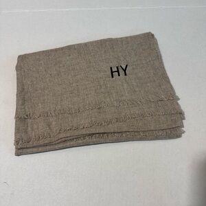 Embroidered 100% Cashmere Scarf 🧣